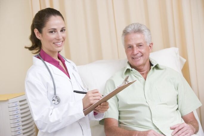 Arzt und Patient