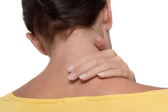 Anzeichen und Symptome einer Osteochondrose der Halswirbelsäule