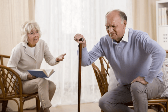 Manifestationen der Arthrose des Kniegelenks